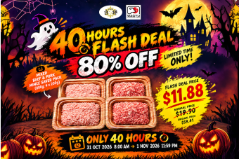 Mixed Beef & Pork Mince Saver Pack (Total 800g: 4 x 200g)