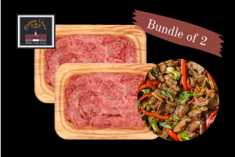 [Bundle of 2] Hokkaido Snow Beef Premium Gyu Slice 250g