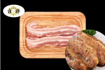 Hokkaido Shirkaba Pork Belly Steak 200g