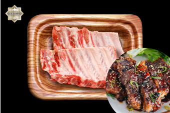 Hokkaido Shirakaba Pork Spare Rib 800-900g (Frozen)
