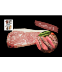 [Bundle of 3] British Native Breeds Dry Aged Beef Steak 42 Days 200g