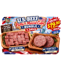 U.S. Beef Patty & Minced Cube Bundle 1.24kg