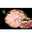 Kagoshima Premium Wagyu A5 Shabu Round Tray 500g [CNY26]