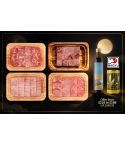 Wagyu Premium Yakiniku Set 1kg + FREE Extra Virgin Olive Oil 500ml + FREE Olive Can