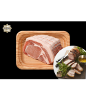 Frozen Hokkaido Shirobuta Pork Loin Festive Roast (string tied) 