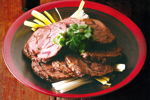 Shank simmered in soy sauce